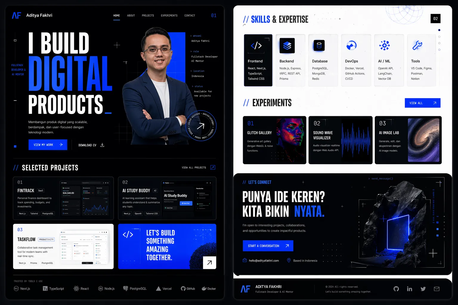 Creative Experimental Portfolio