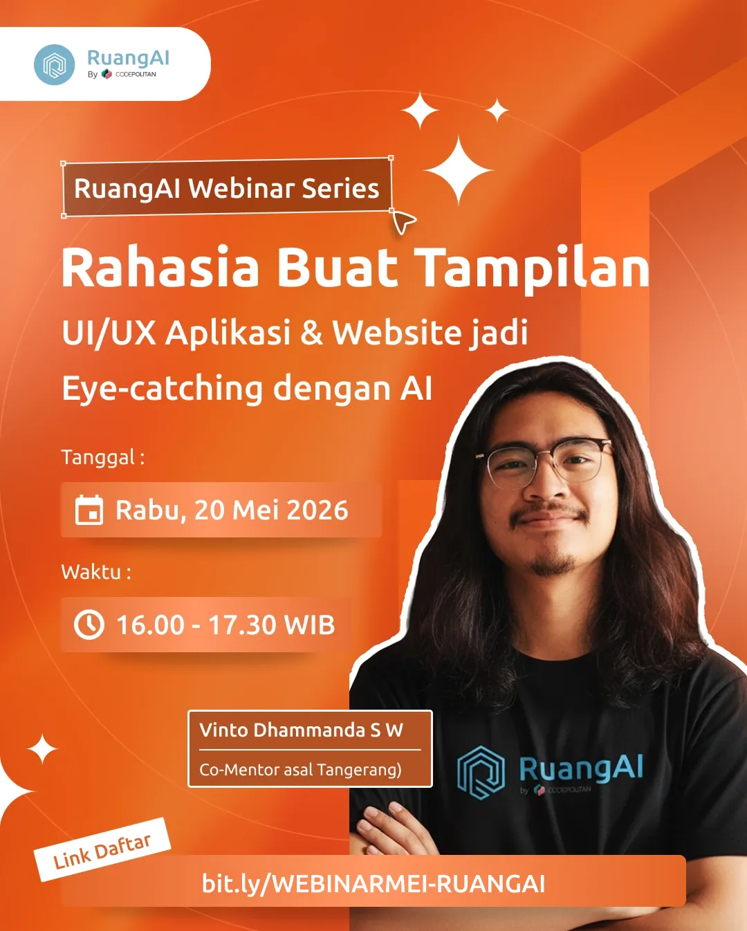 Thumbnail untuk Rahasia Buat Tampilan UI/UX Aplikasi & Website jadi Eye-catching dengan AI
