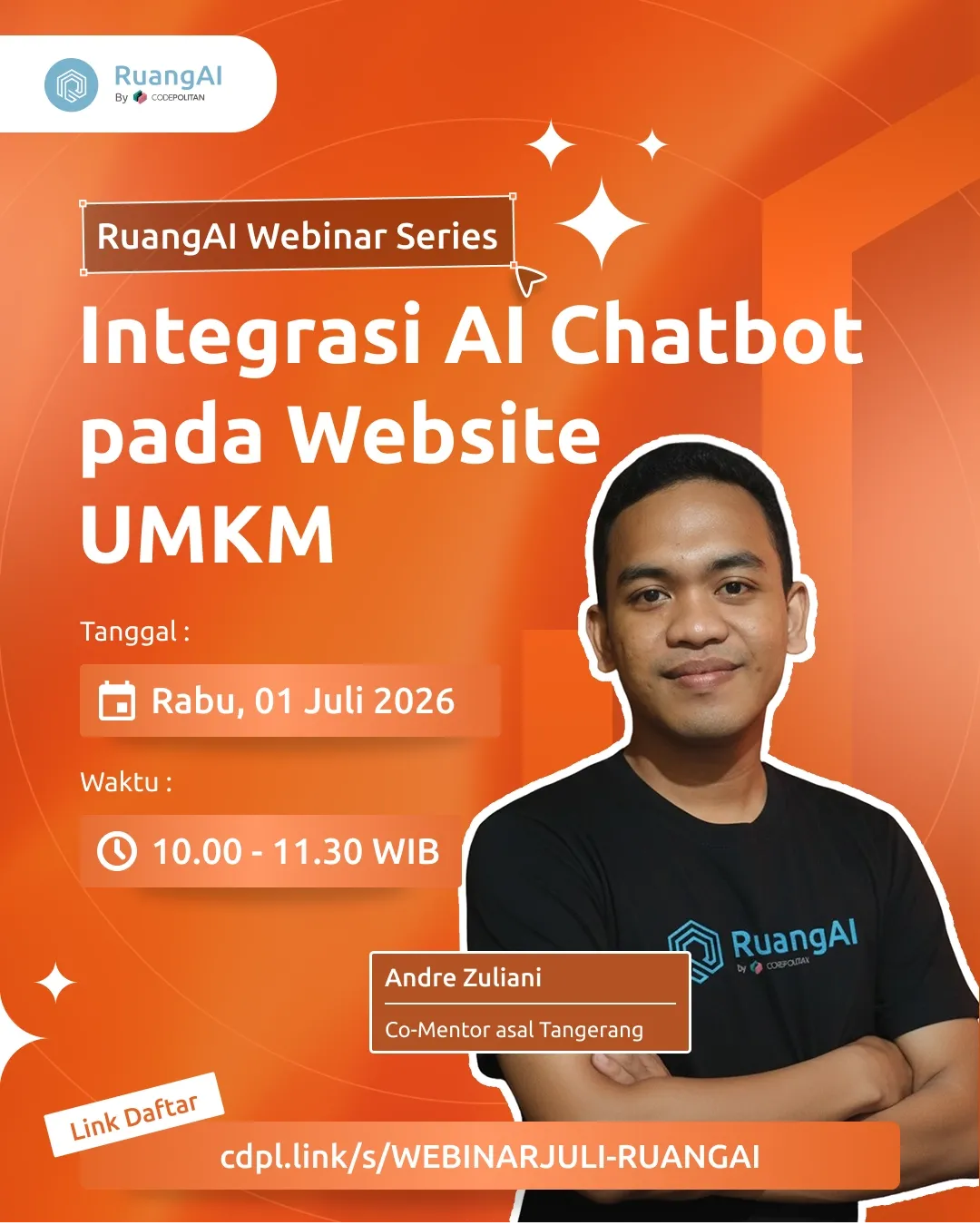 Thumbnail untuk Integrasi AI Chatbot pada Website UMKM